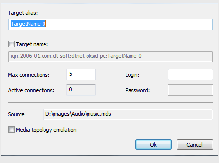 ISCSI Device Parameters